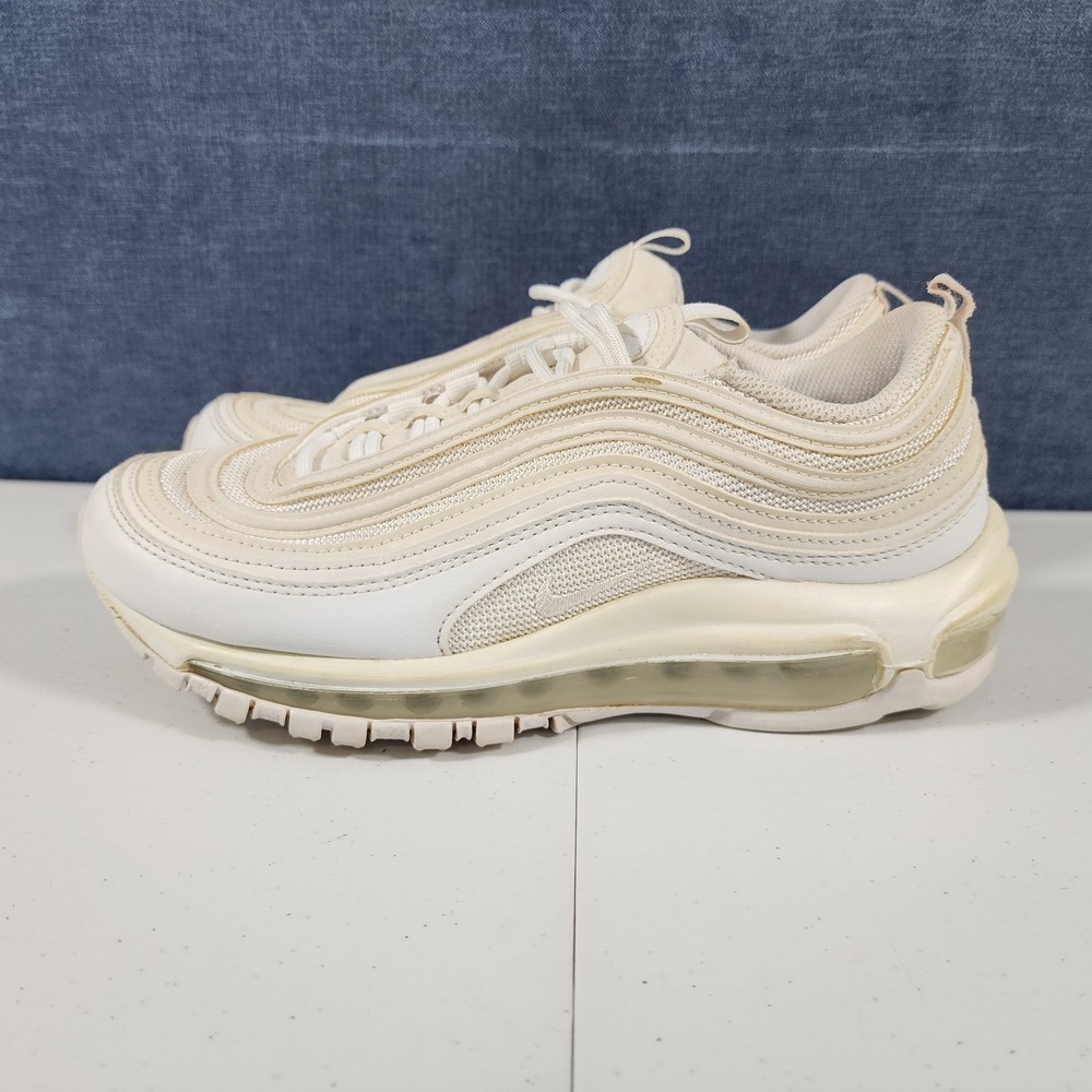 Nike Air Maz 97 DH8016-100 Womens Size 7.5 Triple White #33 Sneakers Shoes - Picture 4 of 10